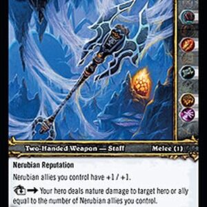 World of Warcraft TCG Life-Staff of the Web Lair