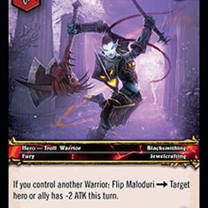 World of Warcraft TCG Maloduri