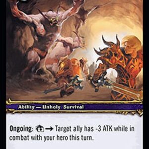 World of Warcraft TCG Crippling Strike