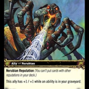 World of Warcraft TCG Azjol-anak Webspinner