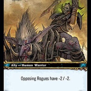 World of Warcraft TCG Justicar Maxwell Forthright