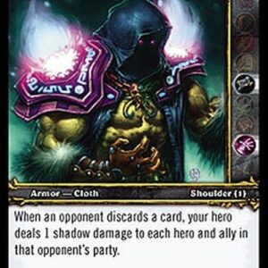 World of Warcraft TCG Mana-Sphere Shoulderguards