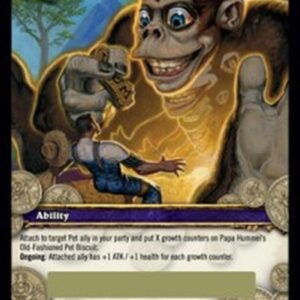 World of Warcraft TCG Papa Hummel's Old-Fashioned Pet Biscuit