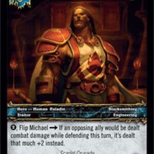 World of Warcraft TCG Crusader Michael Goodchilde