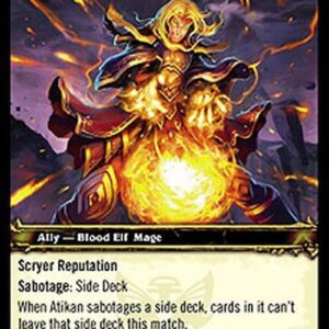 World of Warcraft TCG Arcanist Atikan