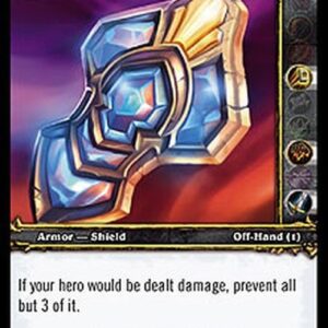 World of Warcraft TCG Azure-Shield of Coldarra