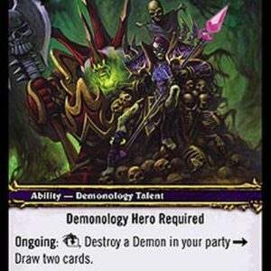 World of Warcraft TCG Demonic Knowledge