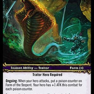 World of Warcraft TCG Form of the Serpent