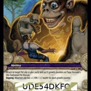 World of Warcraft TCG Papa Hummel's Old-Fashioned Pet Biscuit