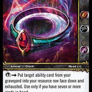 World of Warcraft TCG Mana-Etched Crown