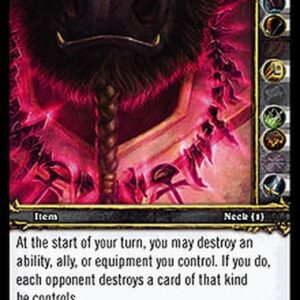 World of Warcraft TCG Choker of Vile Intent