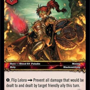 World of Warcraft TCG Lelora Sunlancer