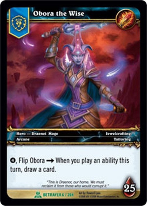 World of Warcraft TCG Obora the Wise