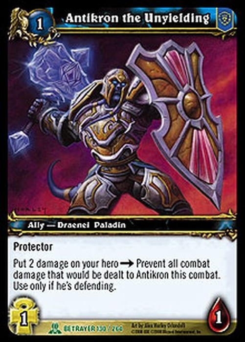 World of Warcraft TCG Antikron the Unyielding