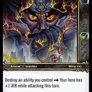 World of Warcraft TCG Armwraps of Disdain