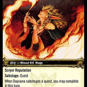 World of Warcraft TCG Arcanist Dayvana