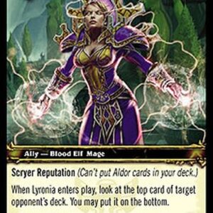 World of Warcraft TCG Arcanist Lyronia