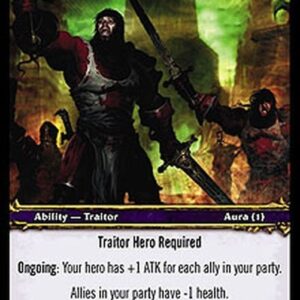 World of Warcraft TCG Aura of Fanaticism