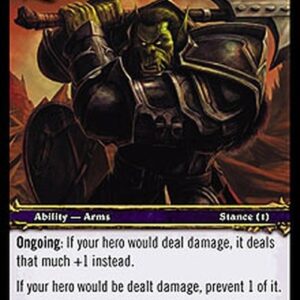 World of Warcraft TCG Champion Stance