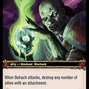 World of Warcraft TCG Delrach the Vile
