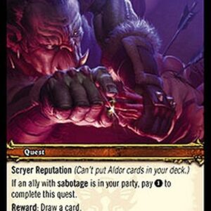 World of Warcraft TCG Firewing Signets