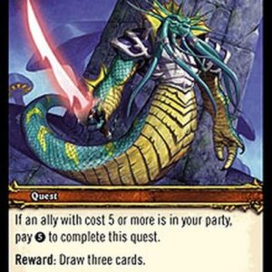 World of Warcraft TCG Leader of the Darkcrest