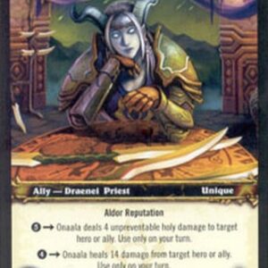 World of Warcraft TCG Exarch Onaala