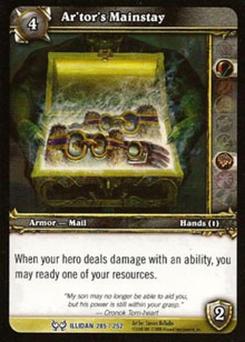 World of Warcraft TCG Ar'tor's Mainstay