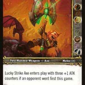 World of Warcraft TCG Lucky Strike Axe
