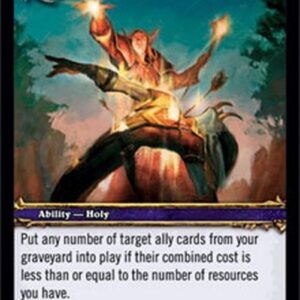 World of Warcraft TCG Faces from the Past