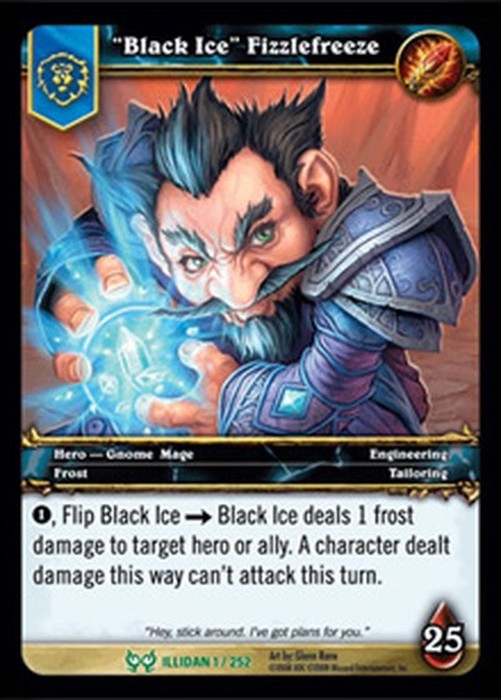 World of Warcraft TCG "Black Ice" Fizzlefreeze
