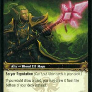 World of Warcraft TCG Arcanist Renaan