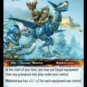 World of Warcraft TCG Mekkatorque, King of the Gnomes