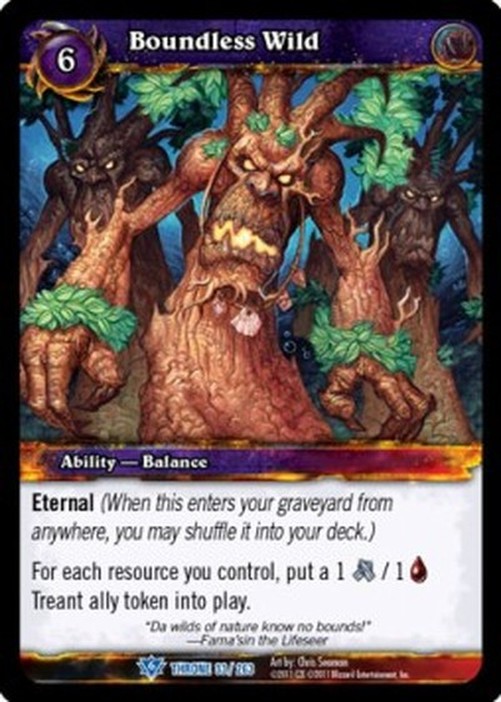 World of Warcraft TCG Boundless Wild