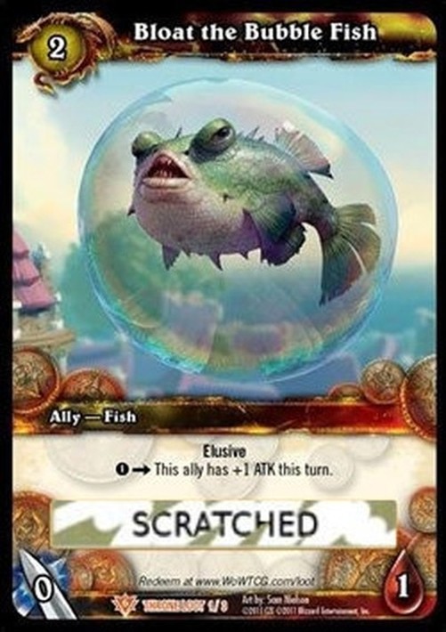 World of Warcraft TCG Bloat the Bubble Fish
