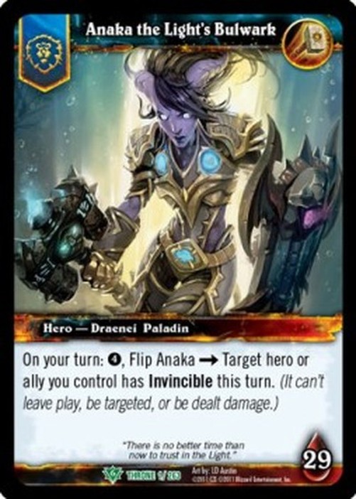 World of Warcraft TCG Anaka the Light's Bulwark