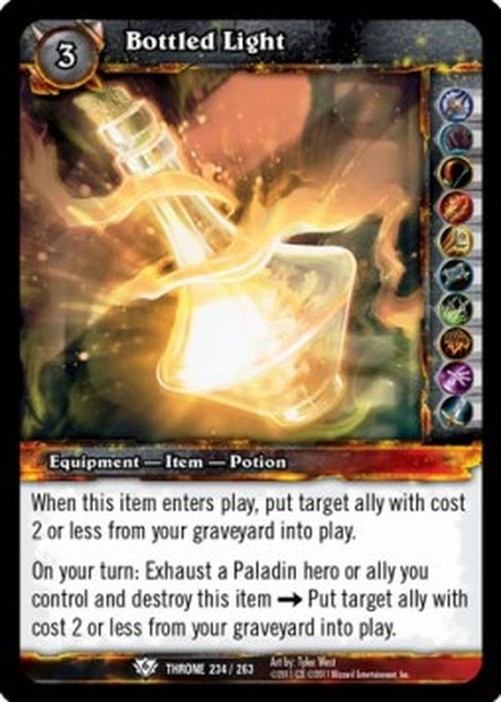 World of Warcraft TCG Bottled Light