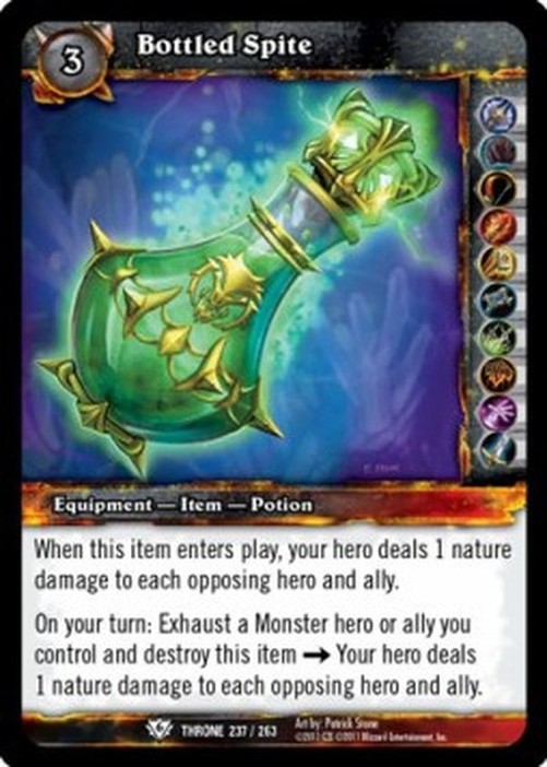World of Warcraft TCG Bottled Spite