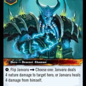 World of Warcraft TCG Janvaru the Thunderspeaker