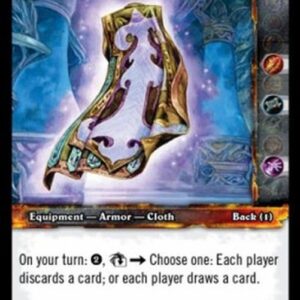 World of Warcraft TCG Periwinkle Cloak