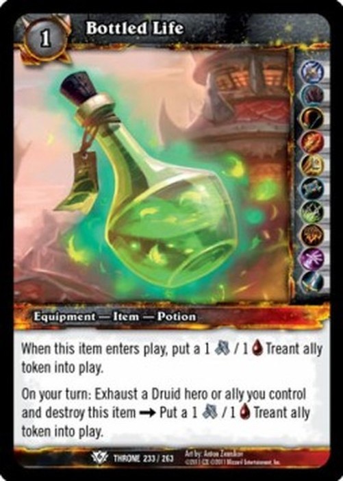 World of Warcraft TCG Bottled Life