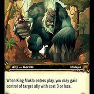World of Warcraft TCG King Mukla