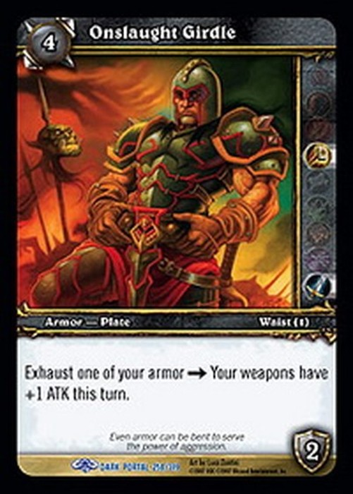 World of Warcraft TCG Onslaught Girdle