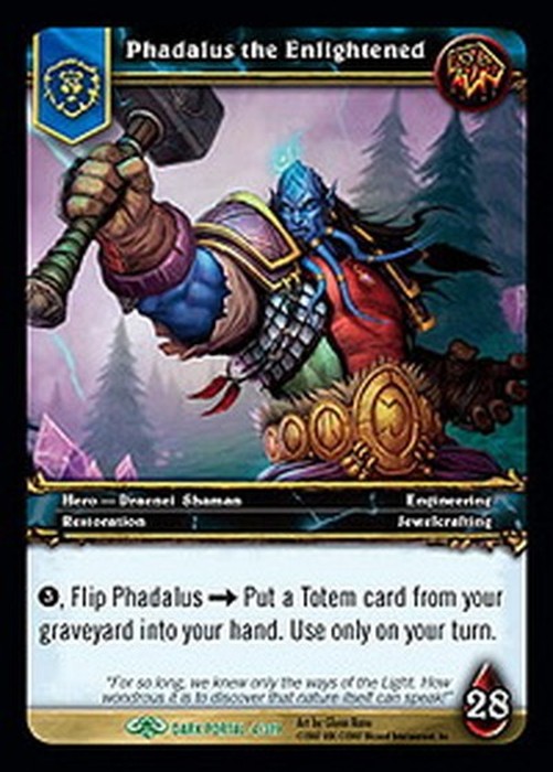 World of Warcraft TCG Phadalus the Enlightened (V.2)