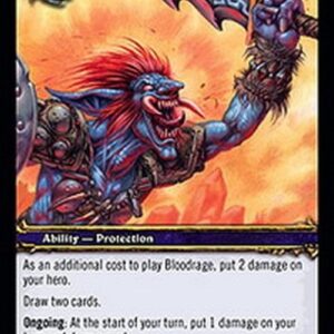 World of Warcraft TCG Bloodrage