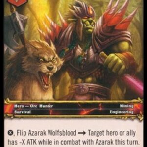 World of Warcraft TCG Azarak Wolfsblood (V.1)