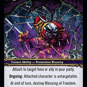 World of Warcraft TCG Blessing of Freedom
