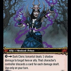 World of Warcraft TCG Dark Cleric Ismantal