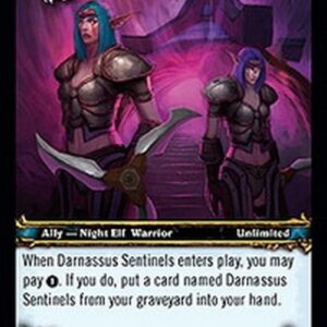 World of Warcraft TCG Darnassus Sentinels