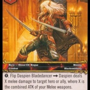 World of Warcraft TCG Daspien Bladedancer (V.1)
